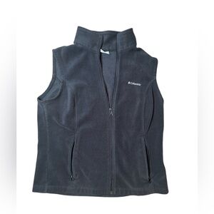 Columbia Women’s XL Black Fleece Vest A09